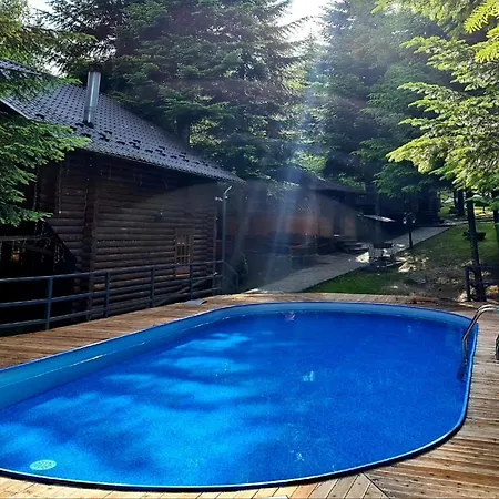 Gostynniy Dvir In Forest Chata Mihove