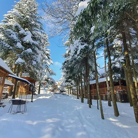 Lodge Gostynniy Dvir In Forest Коттеджи Migovo