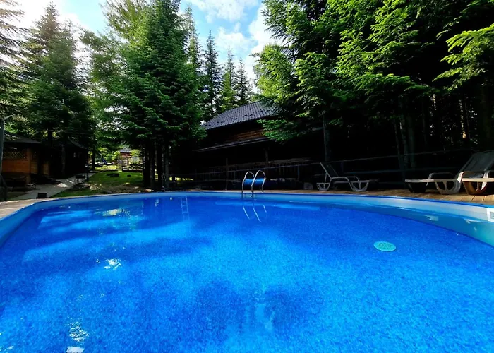 Alojamento de Turismo Selvagem Gostynniy Dvir In Forest Myhove