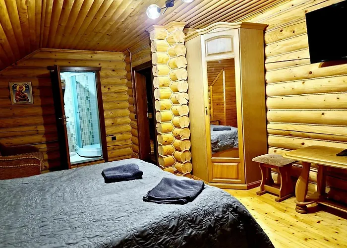 Alojamento de Turismo Selvagem Gostynniy Dvir In Forest *